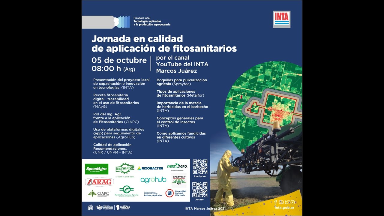 Jornada de calidad de aplicación de fitosanitarios