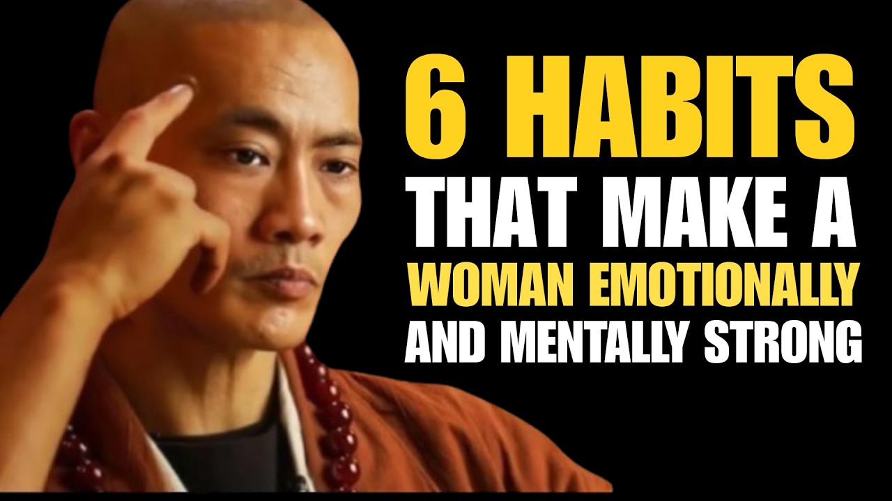 6 Habits That Make a Woman Emotionally & Mentally Strong | Become Unstoppable