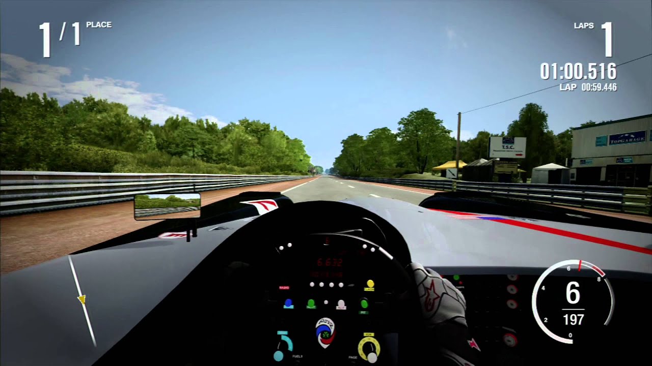 Forza Motorsport 4-  Le-Mans(Full Circuit) -#11 Panoz LMP-01.