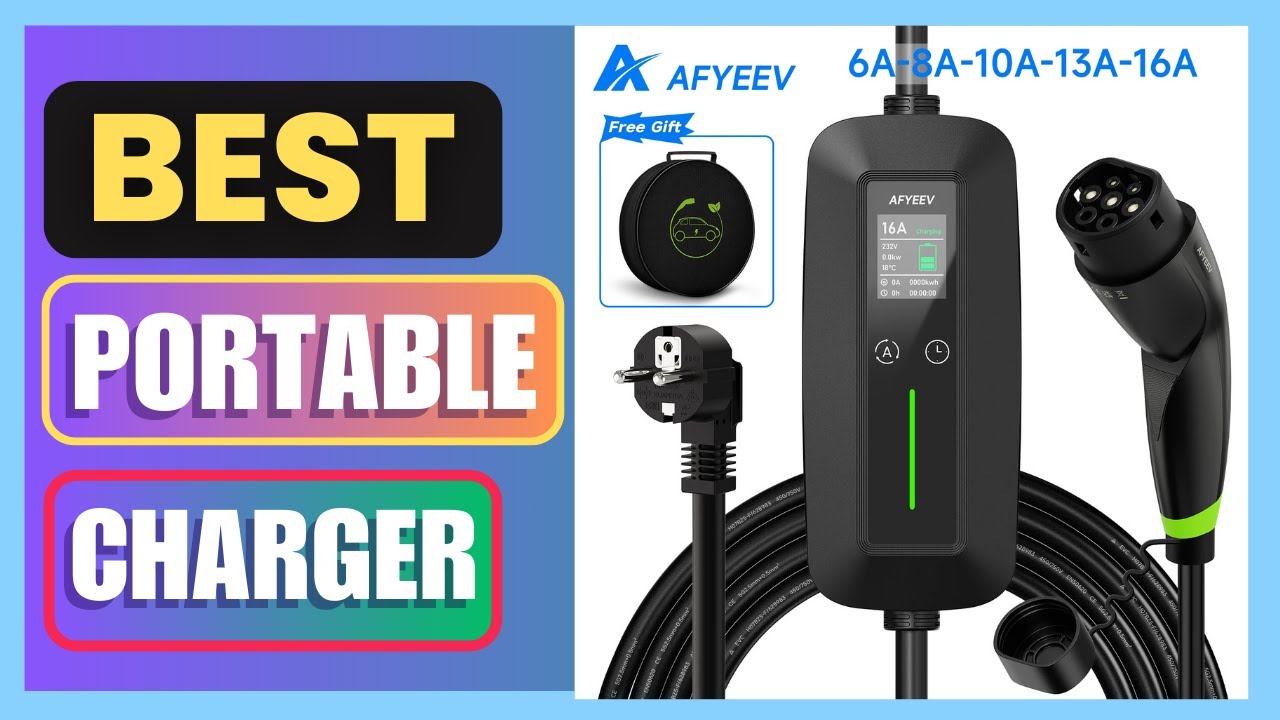 Best AFYEEV 16A Portable Type2 IEC62196-2 EV Charger  Review