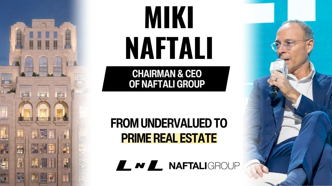 Miki Naftali, CEO of Naftali Group, getting his start, finding undervalued property, & building!
