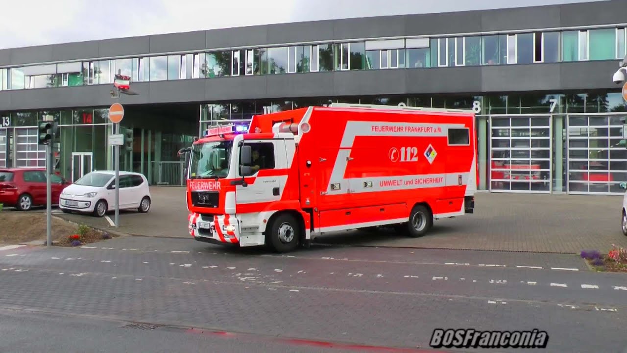Alarmfahrten Einsatzkräfte Frankfurt am Main