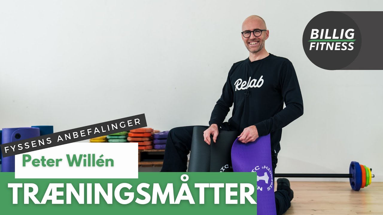 Hvilken træningsmåtte eller yogamåtte skal man købe, og hvor tyk skal den være? Få svaret her
