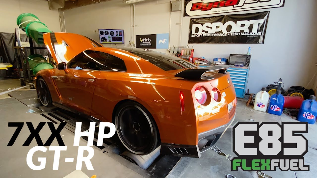 R35 GTR E85 Dyno 700+HP