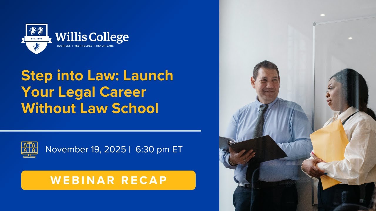 Step into Law: Launch Your Legal Career Without Law School | Willis College