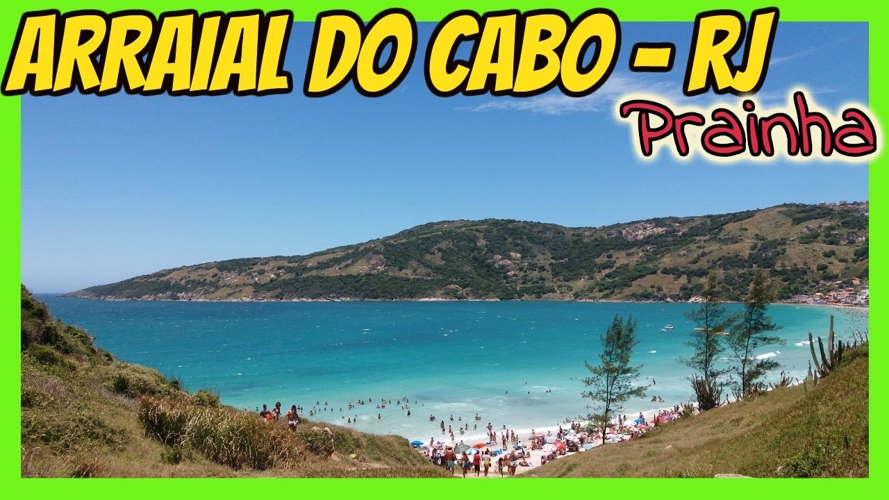 Praia muito linda em Arraial do Cabo - RJ - (Prainha)