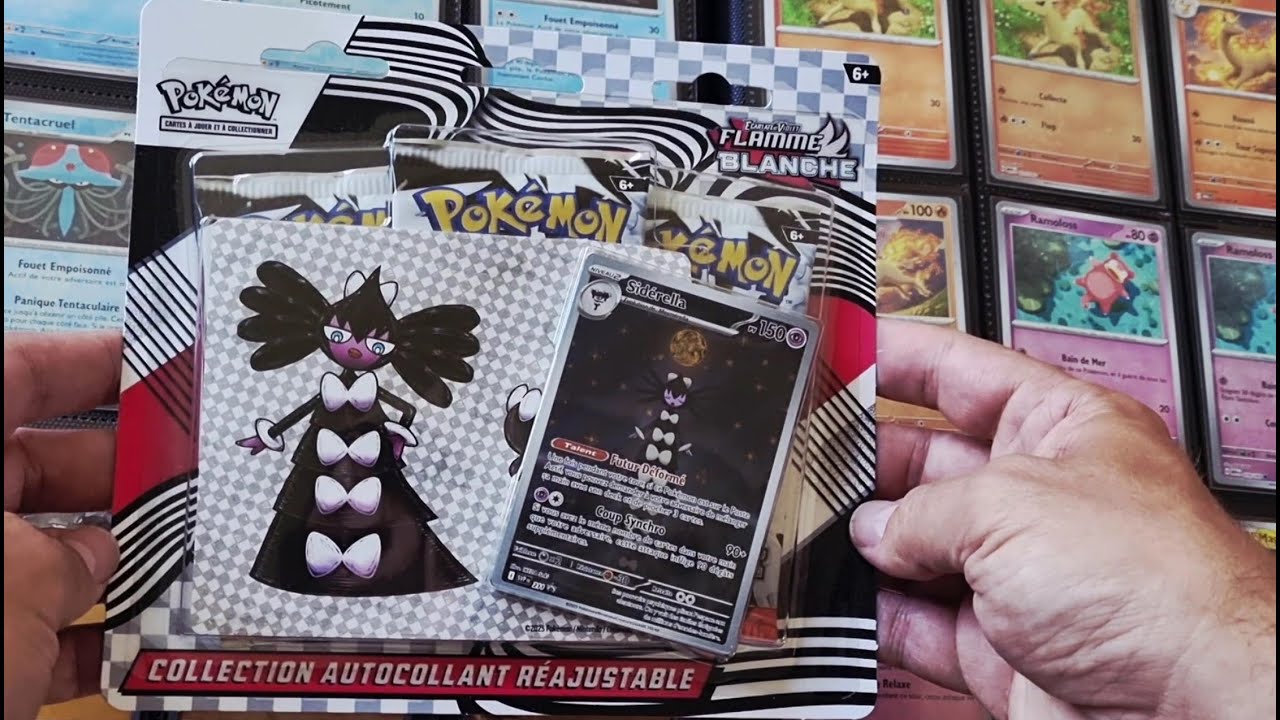 Ouverture Pokemon Tripack Flamme Blanche Sid&eacute;rella !