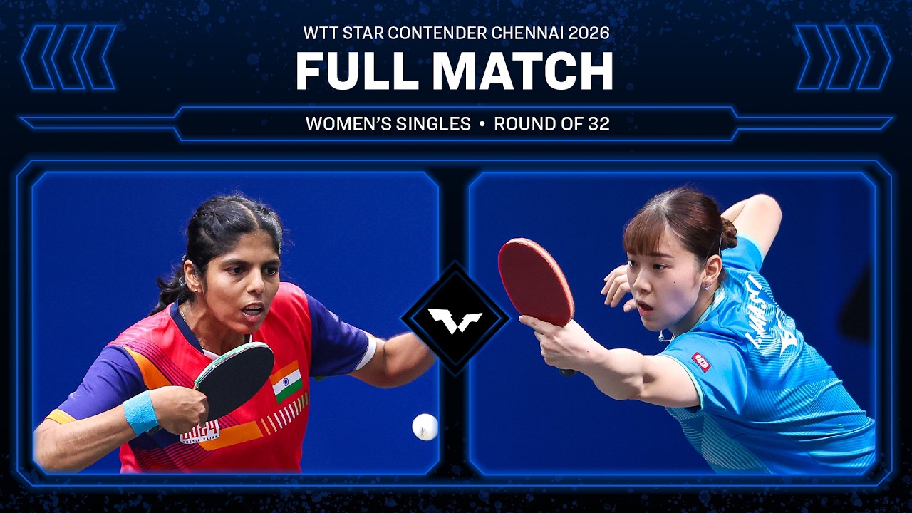 FULL MATCH | Yashini Sivasankar vs Miyu Nagasaki | WS R32 | #WTTChennai 2026