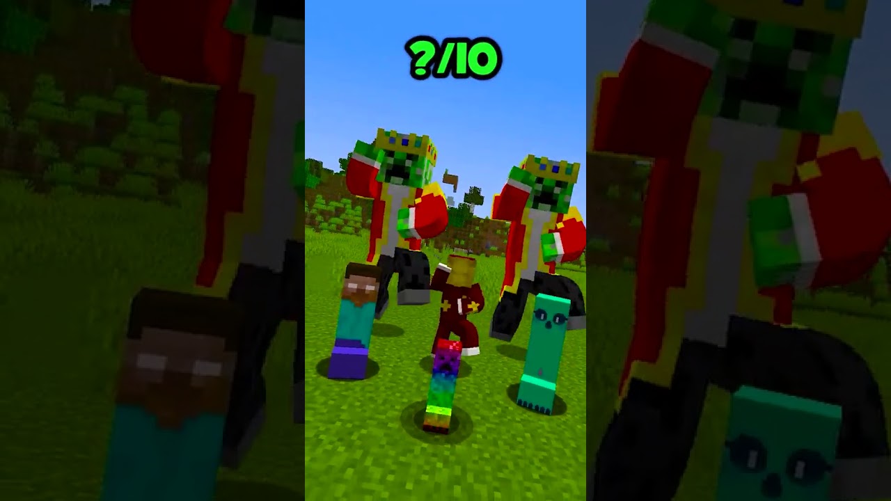 Minecraft: Creepers con rangos de Brawl Stars... #minecraft  #fypシ
