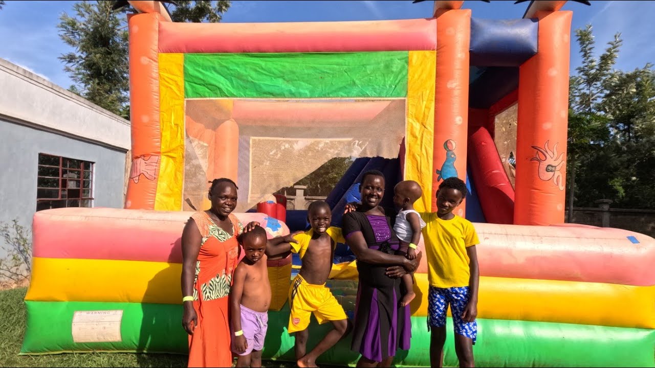A day  full of joy and laughter,our village mothers took a day off to go for fun with the kids 