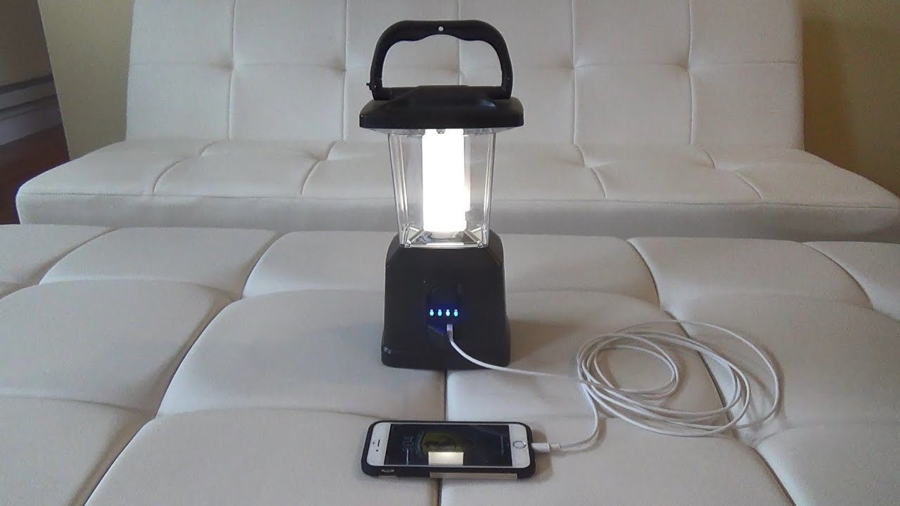 ENBRIGHTEN LED RECHARGEABLE LANTERN USB POWER BANK CUSTOMER REVIEW EMERGENCY PREPAREDNESS LANTERNS