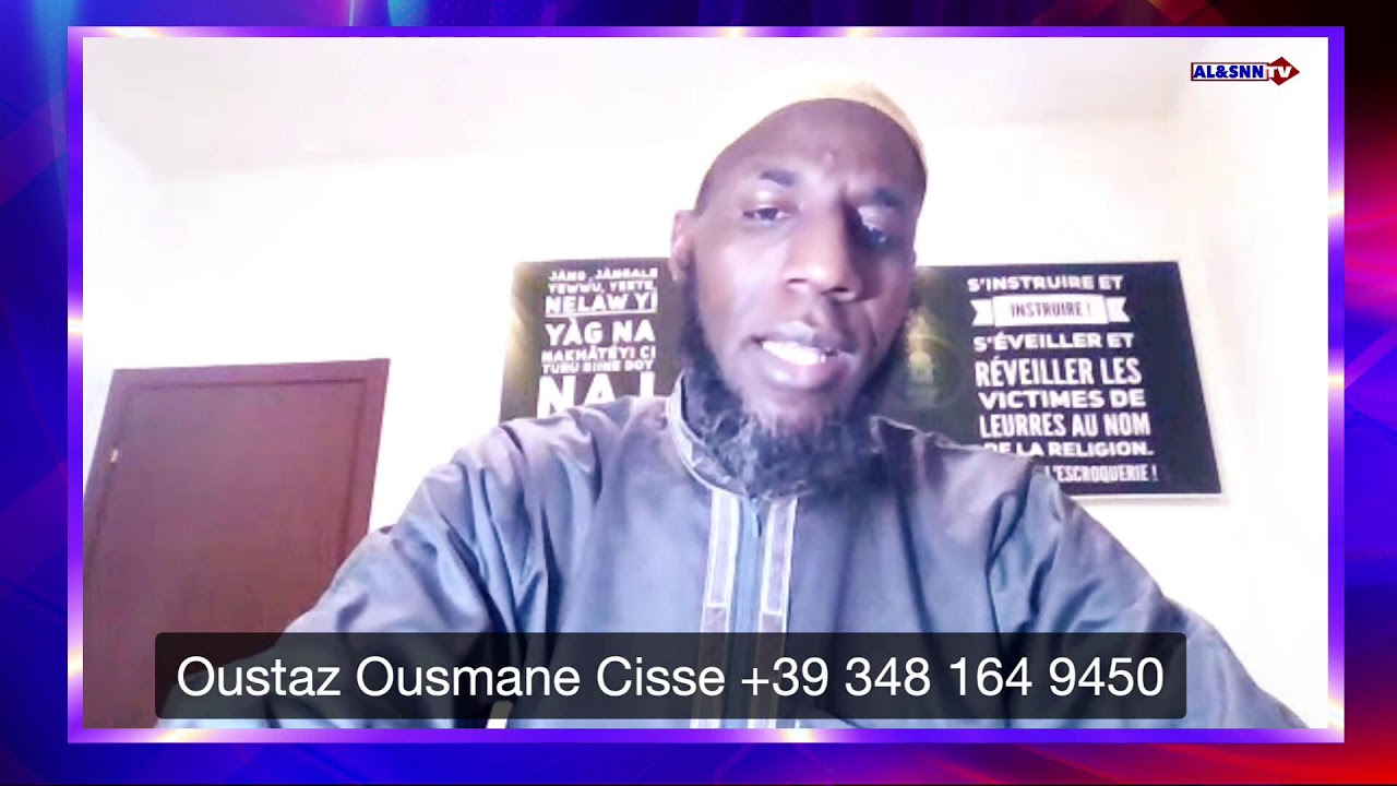 live alkhuran ak sunnah rek : oustaz Ousmane cisse