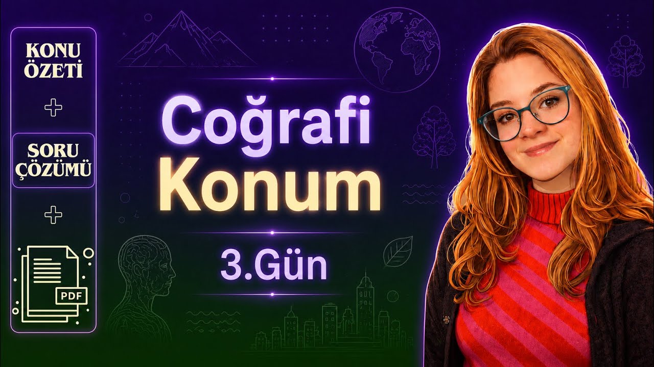 Coğrafi Konum | 25 Günde TYT Coğrafya Kampı 3.Gün | (2025-2026)