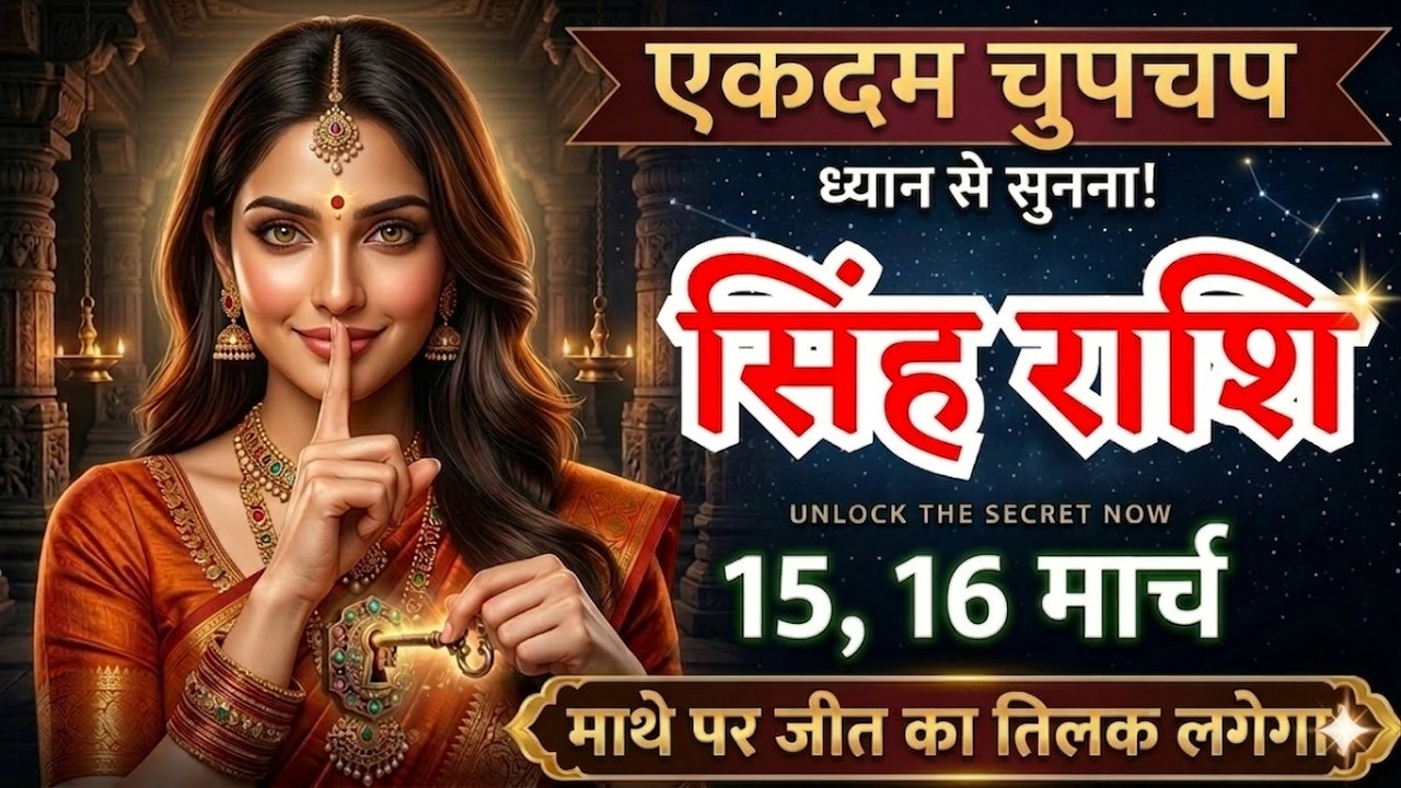 15, 16  मार्च, सिंह राशि वालों चुपचाप एकदम ध्यान से सुनना, Singh Rashi, बड़ी जीत मिलेगी