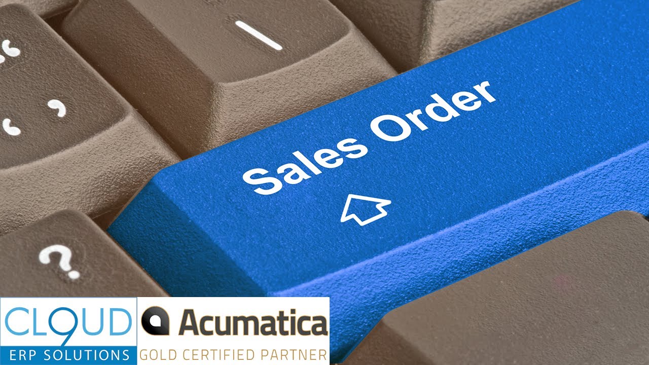 Acumatica - How to Create Sales Order
