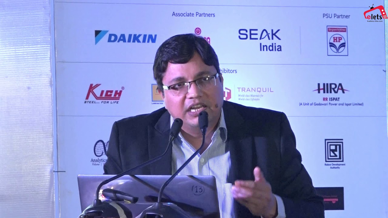 Dr Ravi Gupta, Founder and CEO, Elets Technomedia Pvt Ltd at Smart City Summit, Naya Raipur