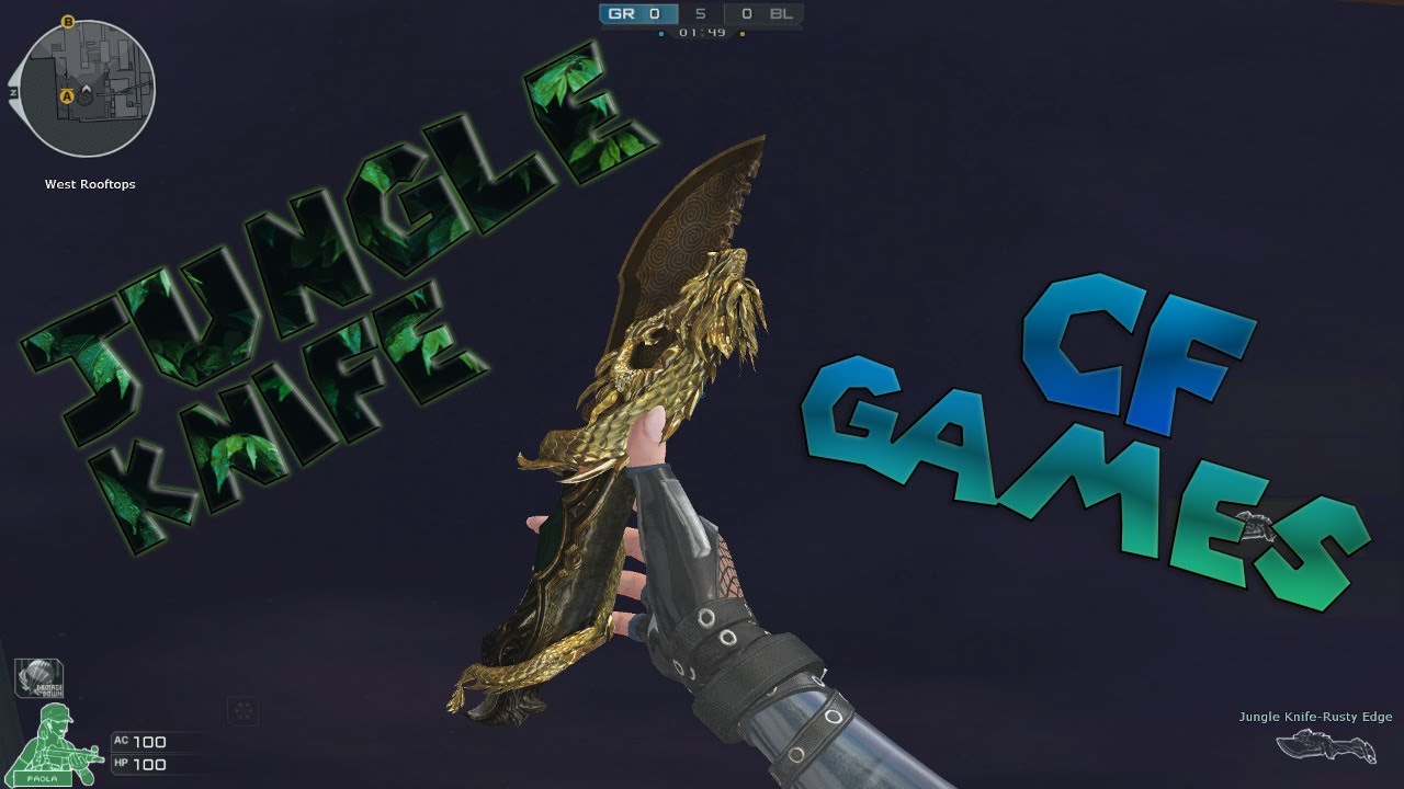 CF | Jungle Knife - Rusty Edge | Showcase