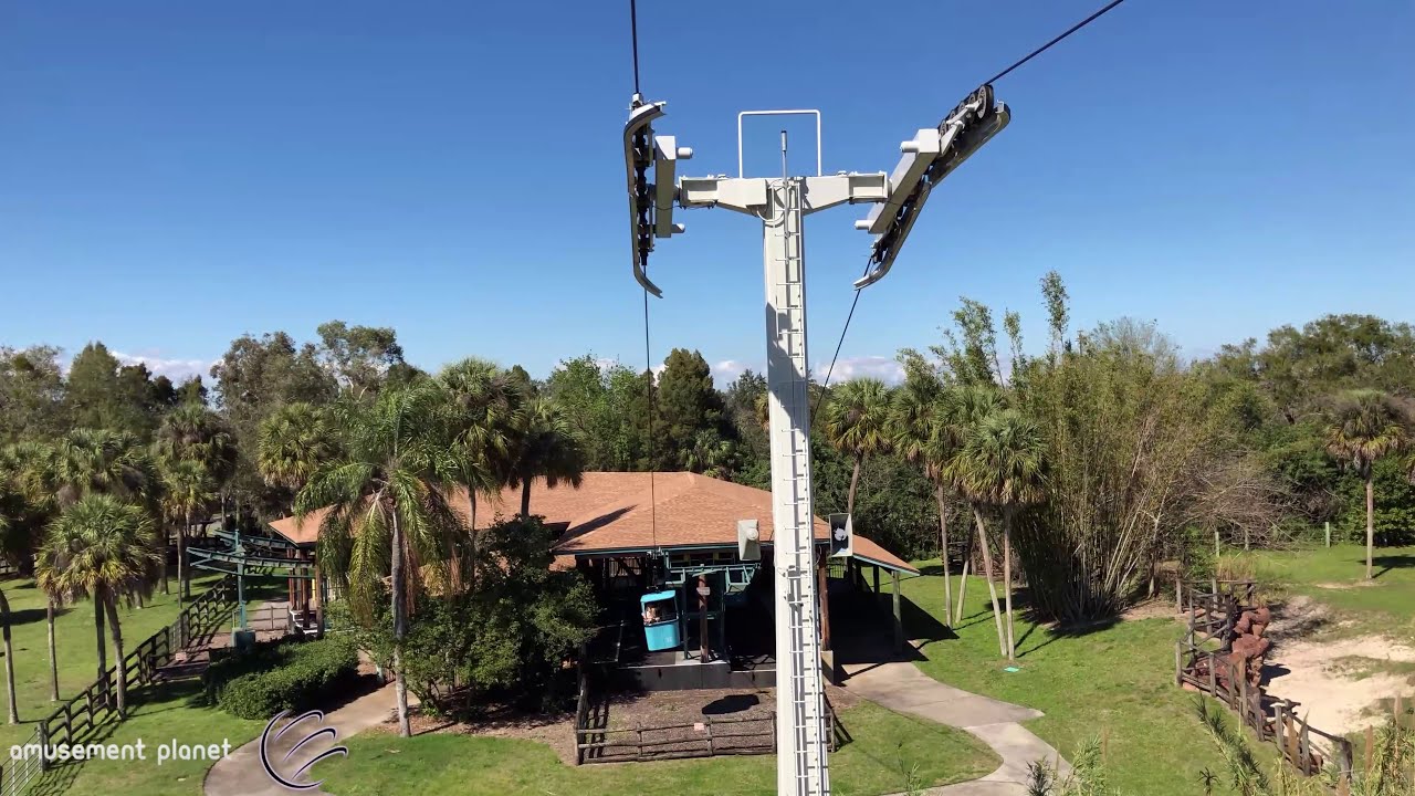 Skyride [Busch Gardens Tampa] -- UHD 4K 60FPS