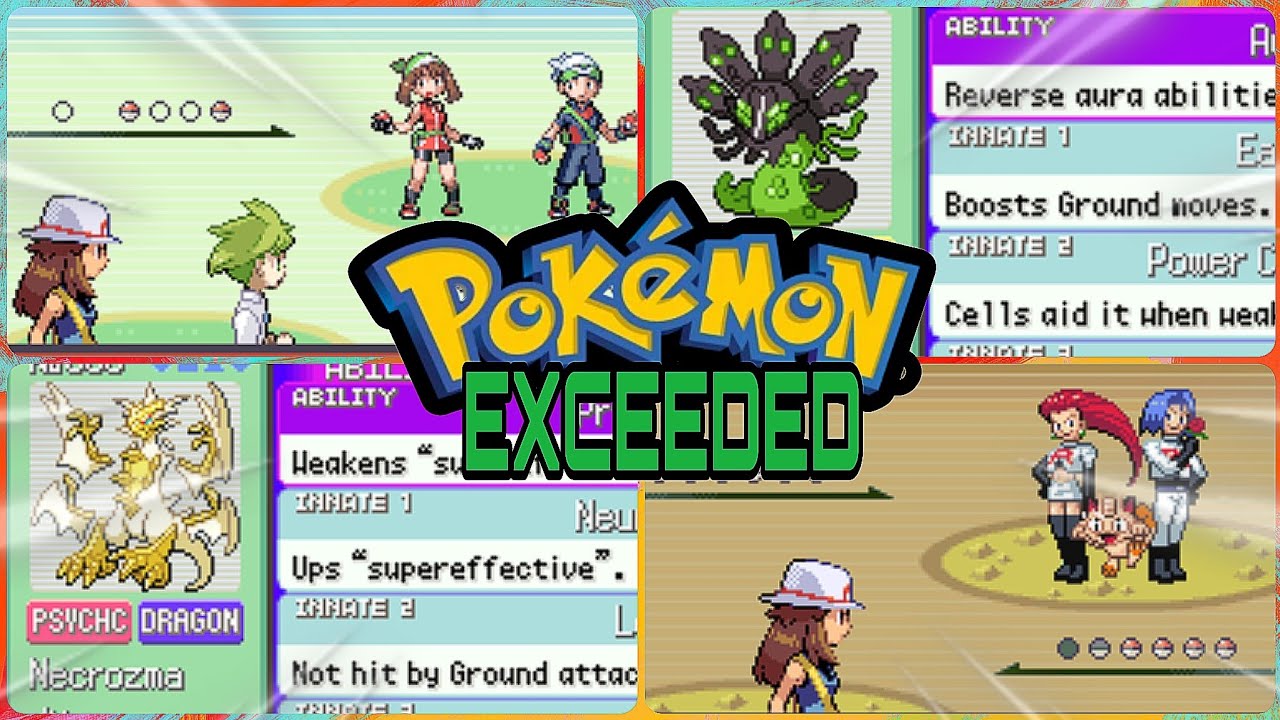 [NUEVA ACTUALIZACIÓN] Pokemon Exceeded V7.3 Hack Rom GBA 2023