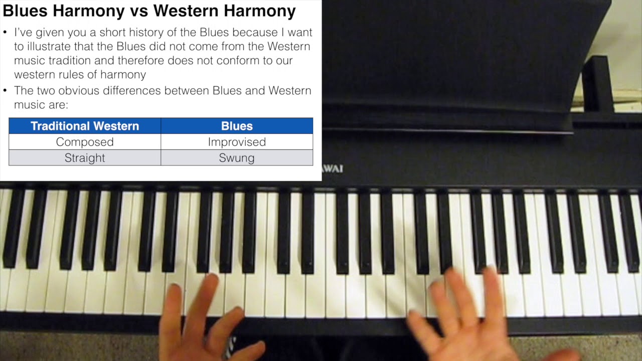 Blues Harmony vs Western Harmony