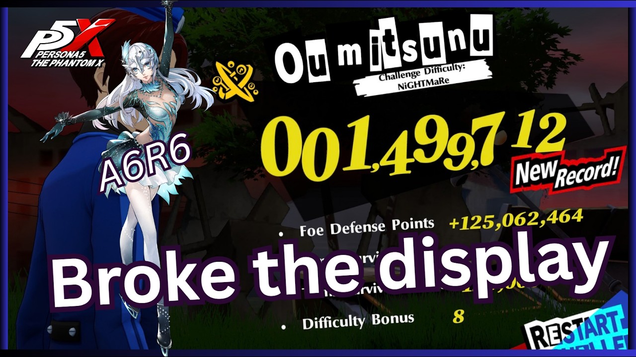 The infamous P5X Global 1 Billion Score