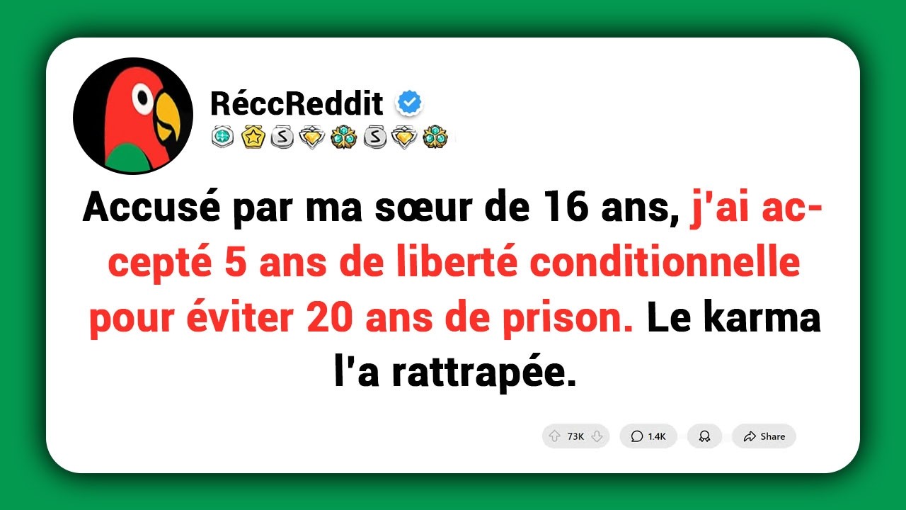 Accusé par ma sœur de 16 ans, j’ai accepté un accord pour éviter la prison. Le karma a frappé à sa..