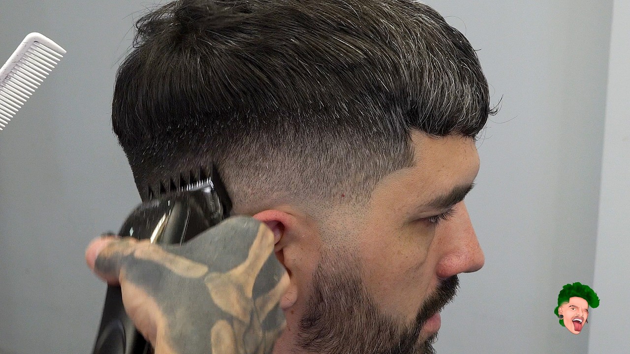 O CORTE COM FRANJA QUE TODO CLIENTE PEDE NA BARBEARIA!