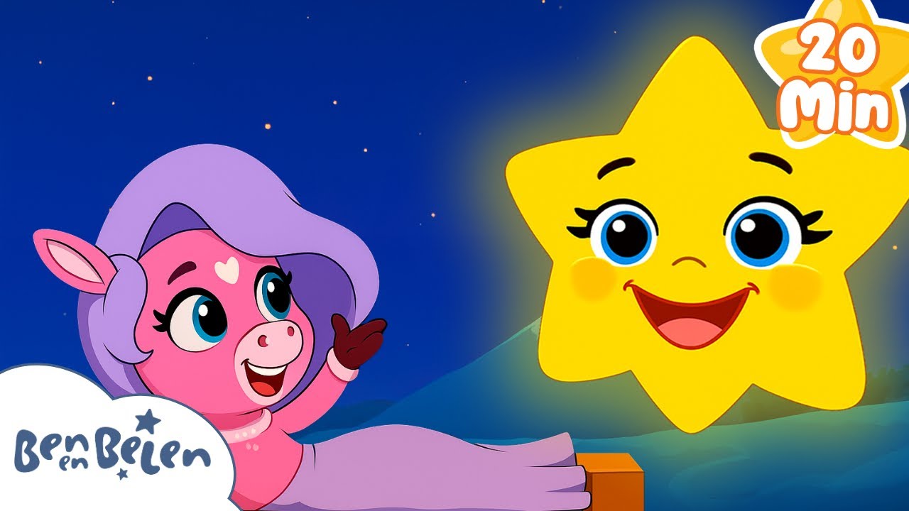 🎵Es Hora de dormir con Estrellita Dónde Estás🌟20 MIN🎤
