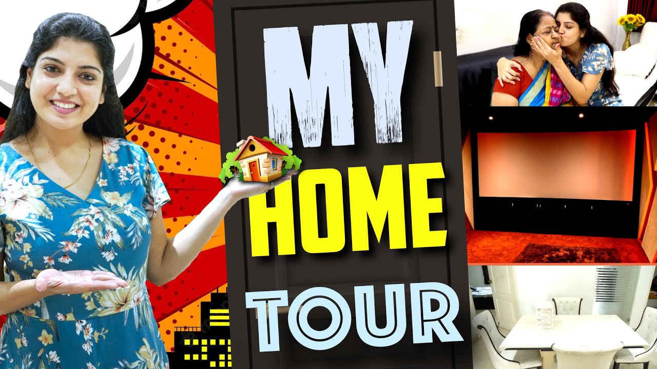 Papri's Home Tour 🏠 😍 | Home Theater Experience 🎞 | Explore with Naresh & Papri