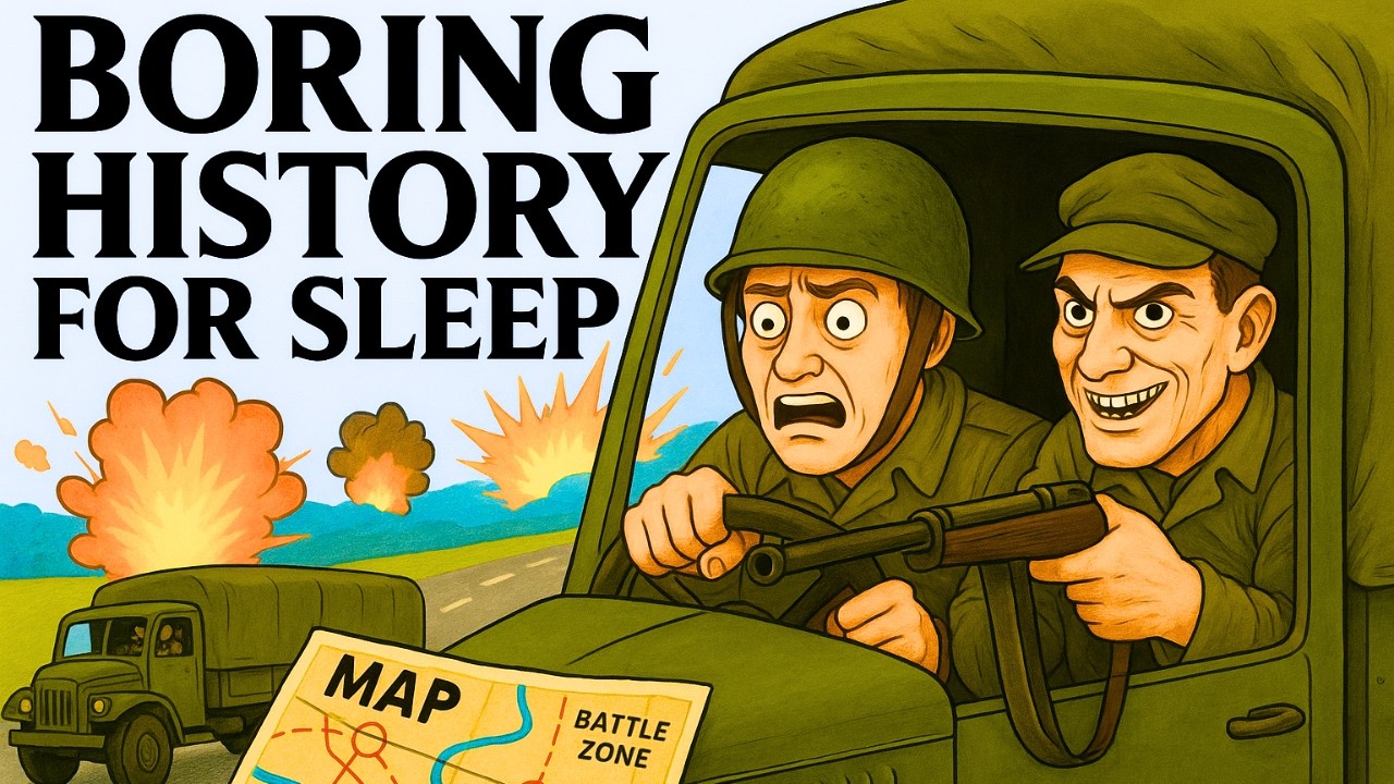 What It Was Really Like to Be a Truck Driver in WWII | Boring History For Sleep