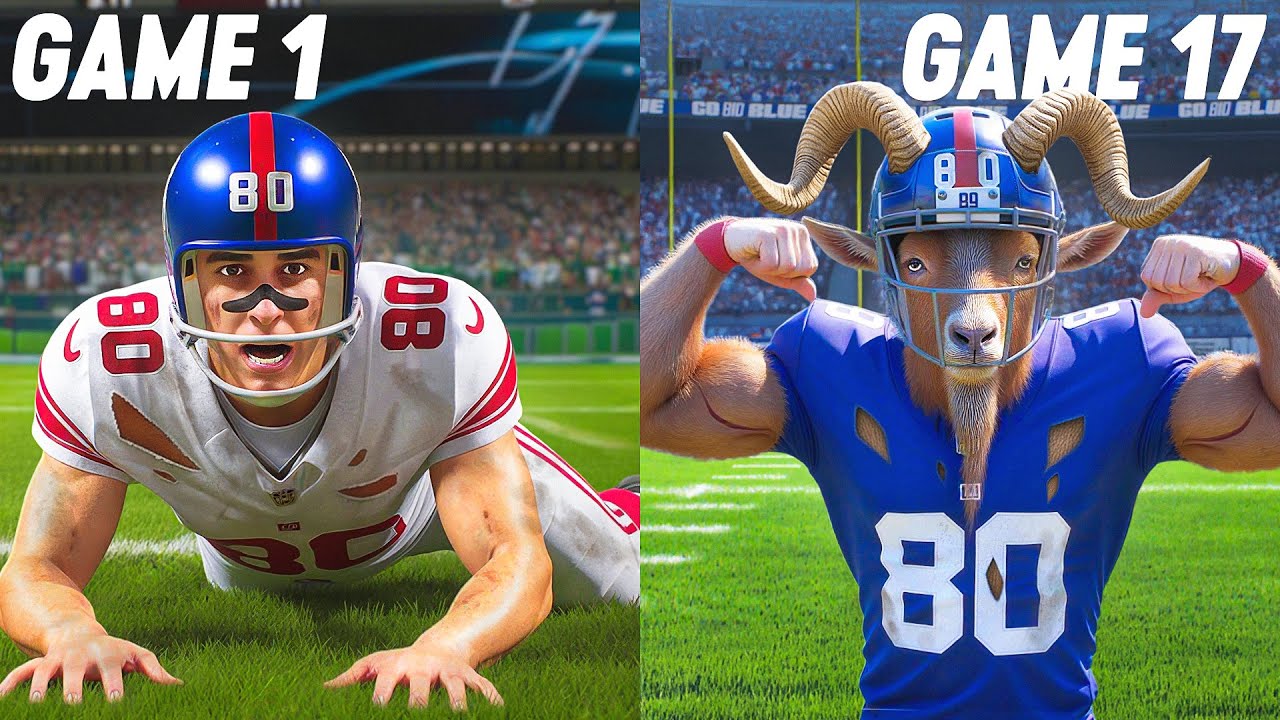I Turned a 1 OVR Receiver into the GOAT