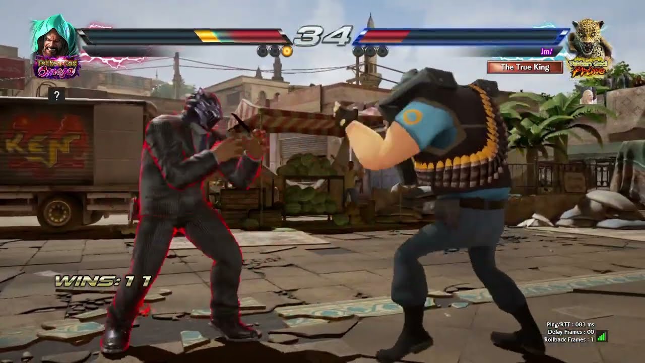 BSK (Marduk) VS Jm (King) Tekken 7 Pakistan