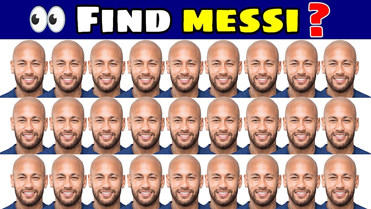 🔎 If You Find Messi , You Are Genius 🤯 Football Quiz Challenge 2026 