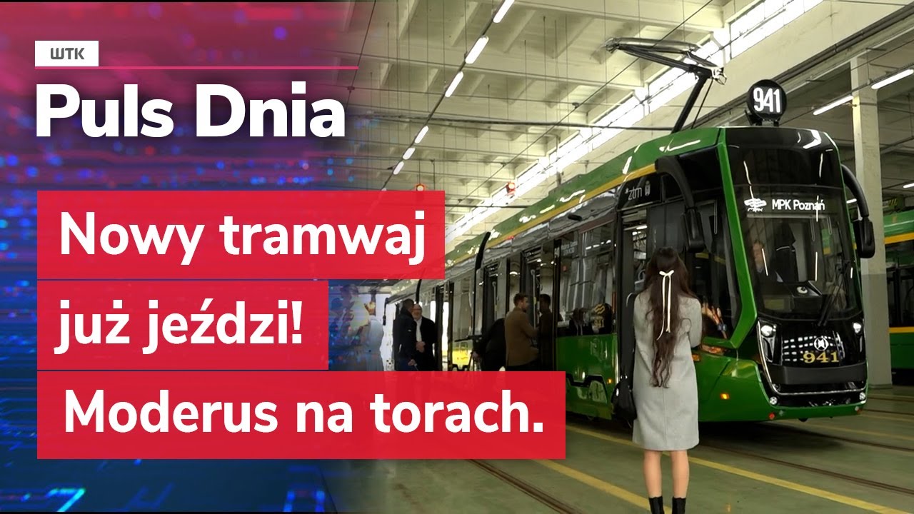 Nowy tramwaj już jeździ! Moderus na torach