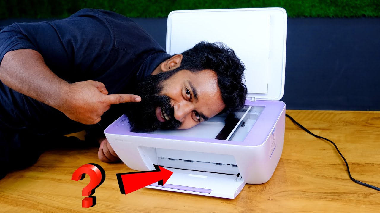 Can We Print Human Face With Printer | എന്റെ മുഖം പ്രിന്റ് ചെയ്യാൻ നോക്കിയപ്പോൾ | M4 Tech |