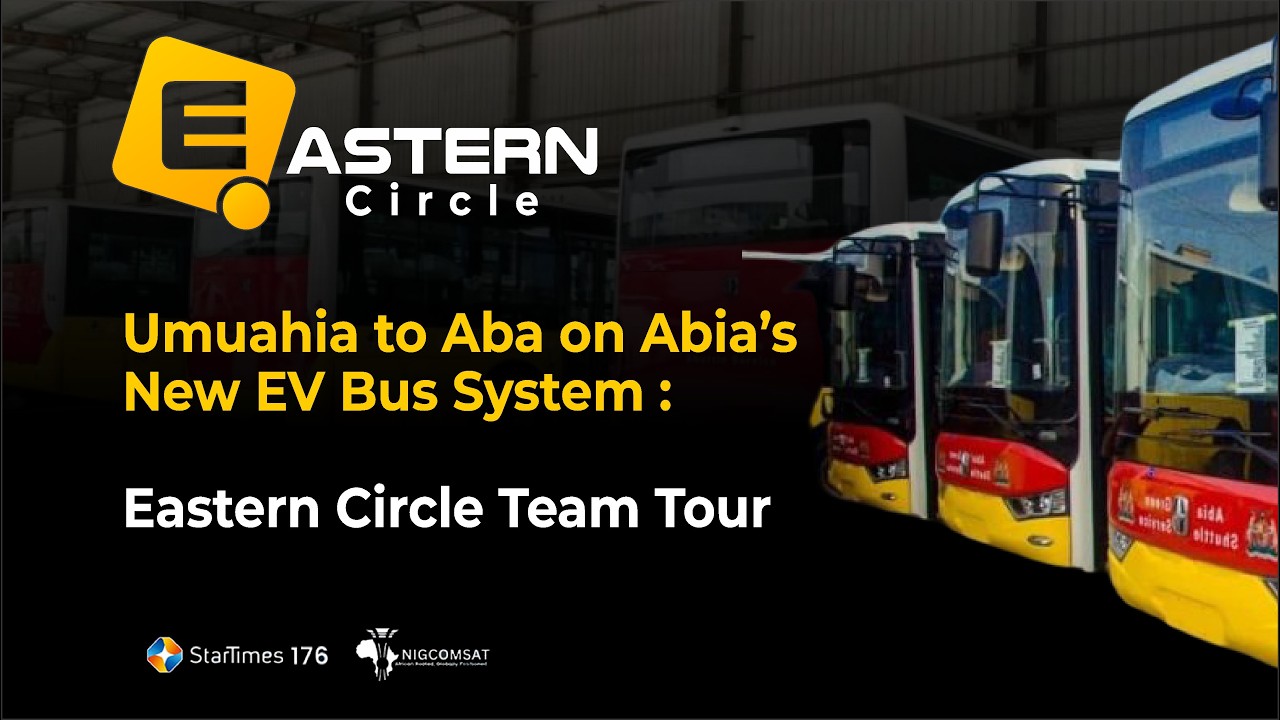 Umuahia to Aba on Abia’s New EV Bus System : Eastern Circle Team Tour || Eastern Circle on Rapid TV