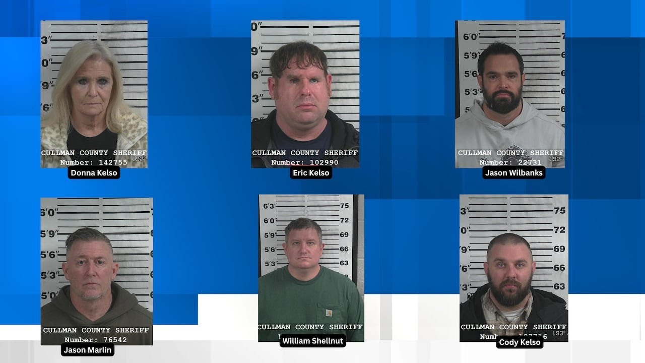 Five Hanceville officers, spouse of an officer arrested in connection to dispatcher’s death