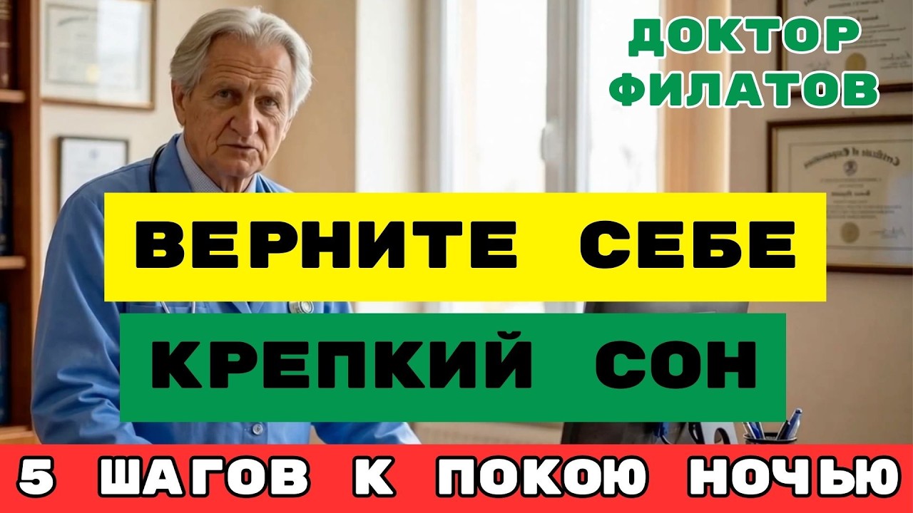 Ошибка 80% пенсионеров: Как спать всю ночь без походов в туалет? Хватит просыпаться по ночам!