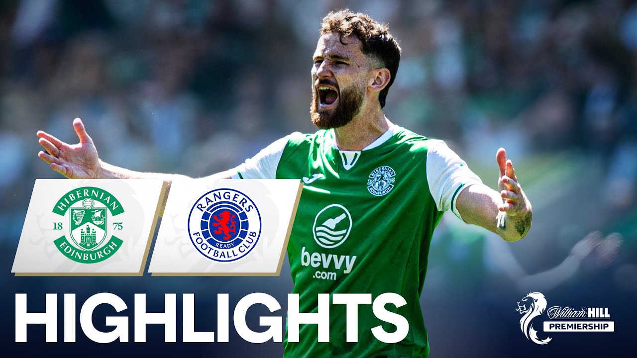 Hibernian 2-2 Rangers | Hibs Twice Come From Behind To Earn Point  | William Hill Premiership