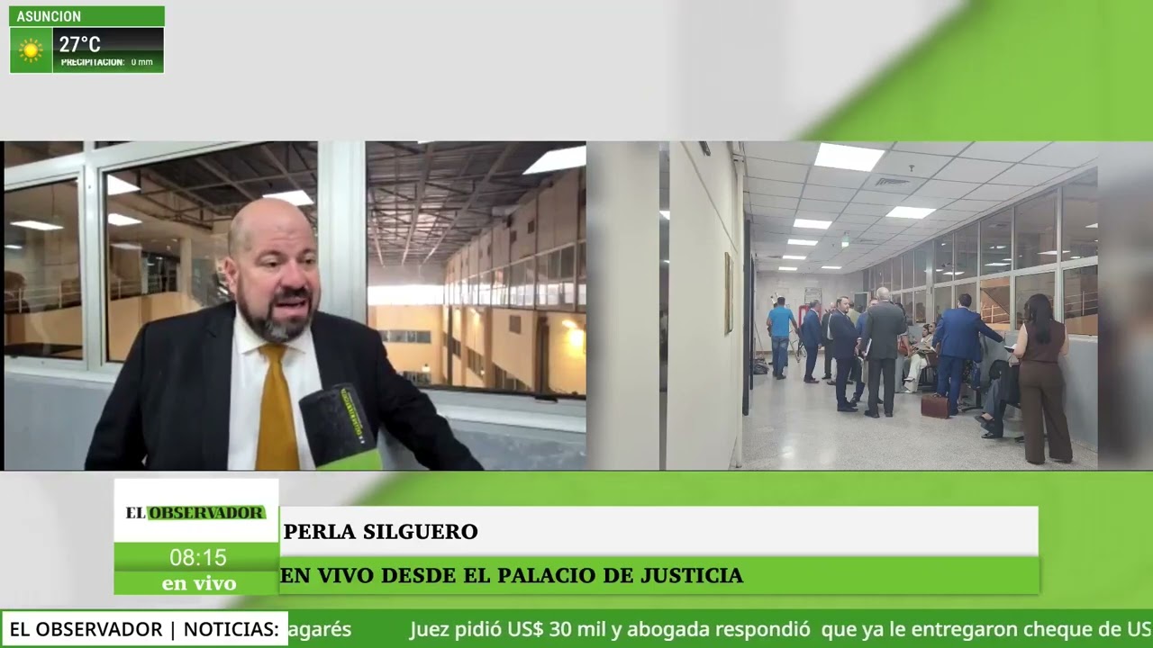 El abogado Álvaro Arias, defensa de Aníbal Cino