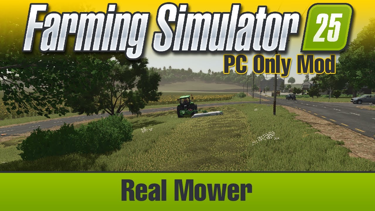 Real Mower - FS25 Mod
