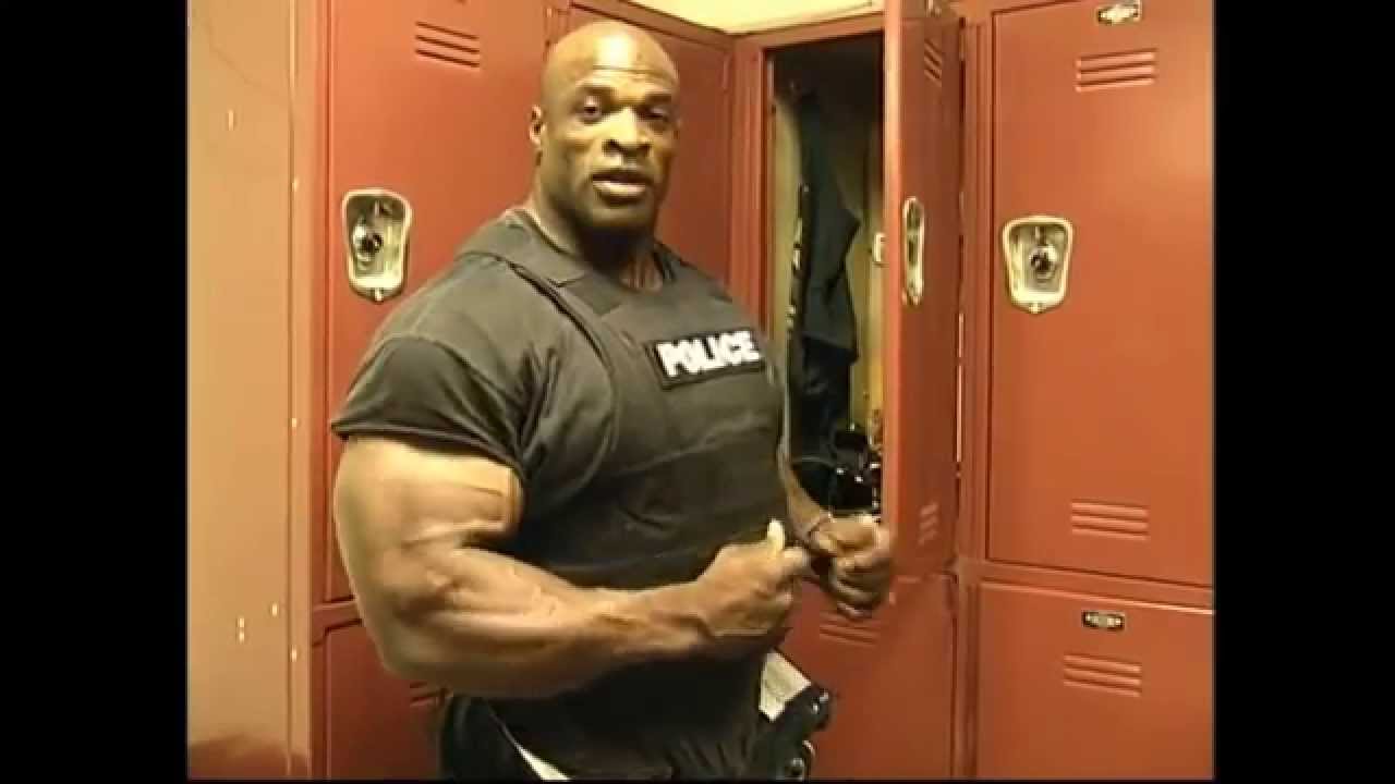 Ronnie Coleman talks about his job as a Policeman.