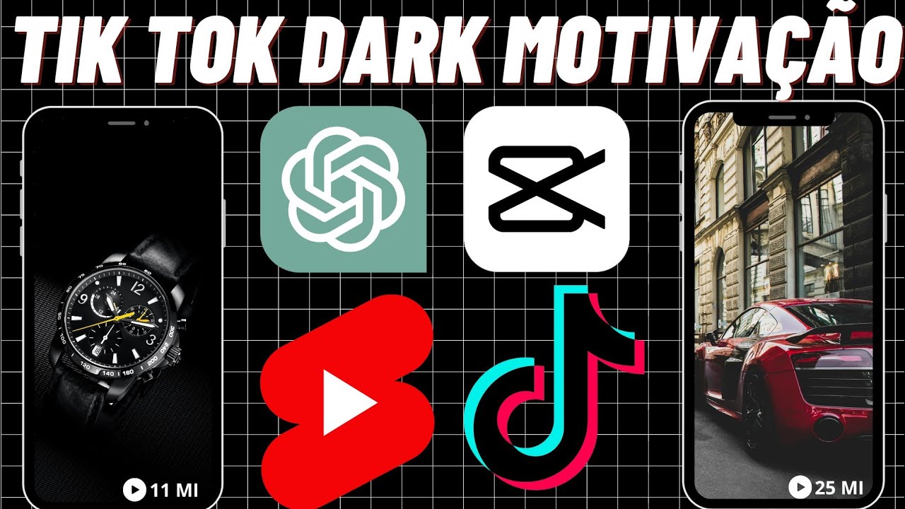 🤑PASSO A PASSO: Como criar vídeos de MOTIVAÇÃO ESTILO LIFESTYLE MILIONÁRIO pro TIK TOK e YOUTUBE