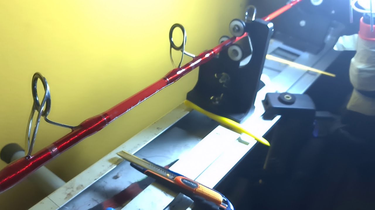 Rafra&icirc;chissement et personnalisation canne tenryu, JLS Fishing Rods
