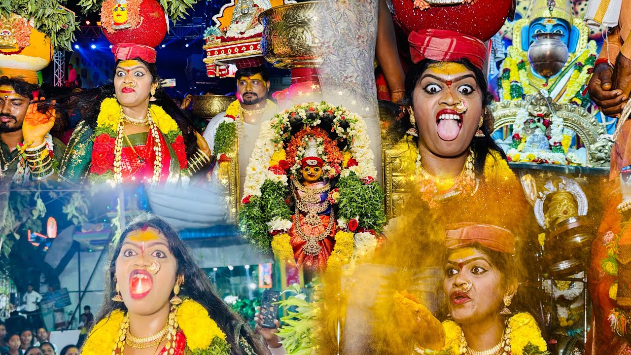 Jogini Anuradha Bonam 2026 at Boduppal Mallanna Jatara  Jogini Anuradha Sigam Durgesh & Sravan Swamy