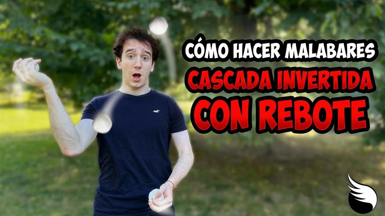 Cómo hacer la cascada invertida de malabares (¡nivel experto!)