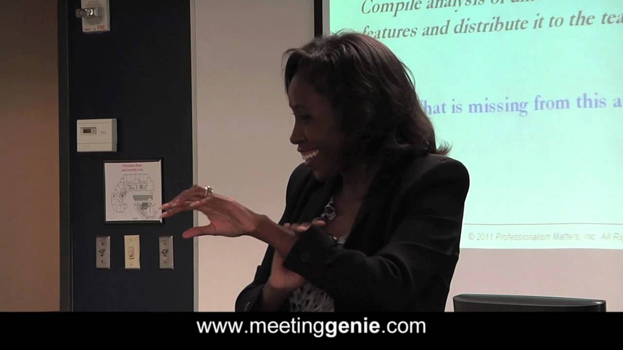 Managing Action Items to Increase Accountability - Corporate Trainer/Keynote Speaker Dana Brownlee