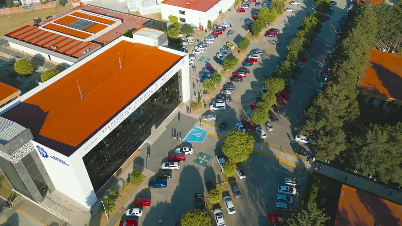 ITP (Instituto Tecnol&oacute;gico de Puebla) Presentaci&oacute;n desde las Alturas - DJI 4K Estudio DCM