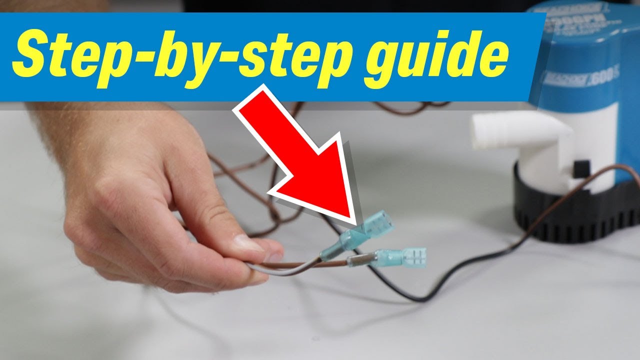 How to Wire an Automatic Bilge Pump to a 3-position Switch