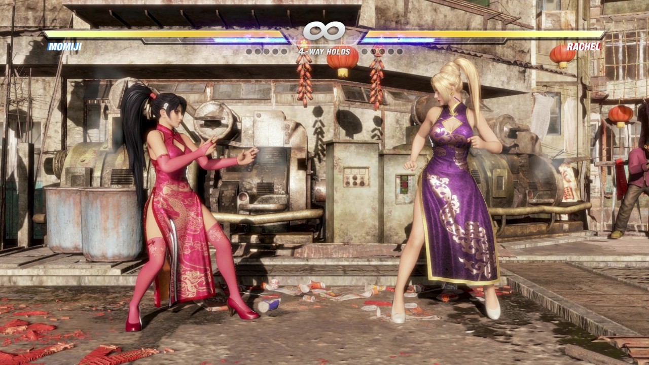 DEAD OR ALIVE 6 - Momiji VS Rachel